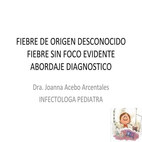 Fiebre de origen desconocido