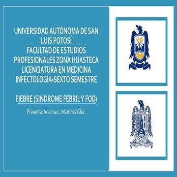 FIEBRE (SINDROME FEBRIL Y FOD).pptx