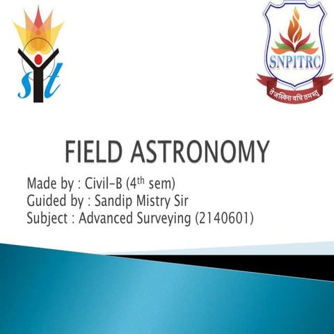 Field  Astronomy
