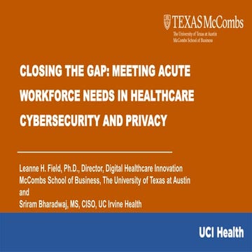 Closing-the-gap-meeting-acute-workforce-needs-in-healthcare-cyber security-an...