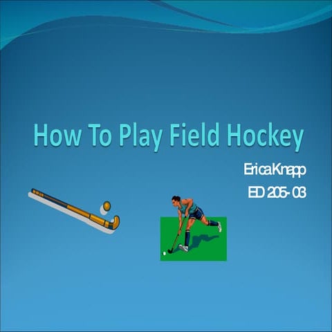 Fieldhockey | PPT