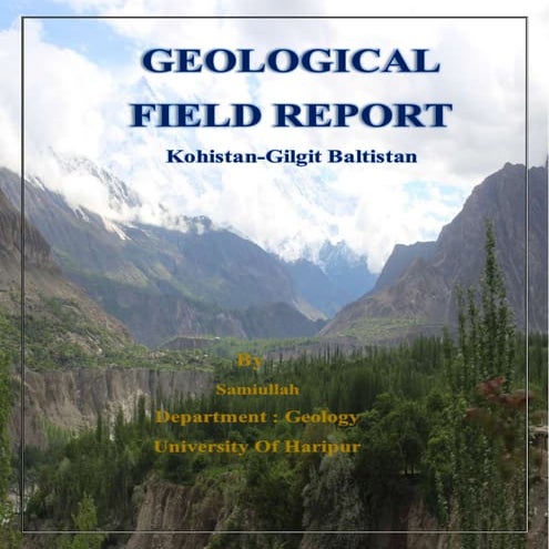 Field report Gilgit Baltistan by Samiullah