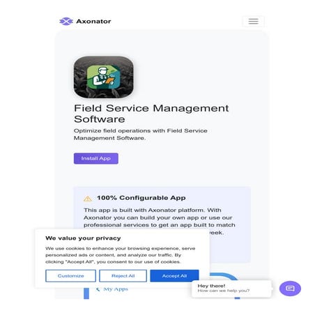 field service management software | Axonator