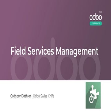 Field Services Management