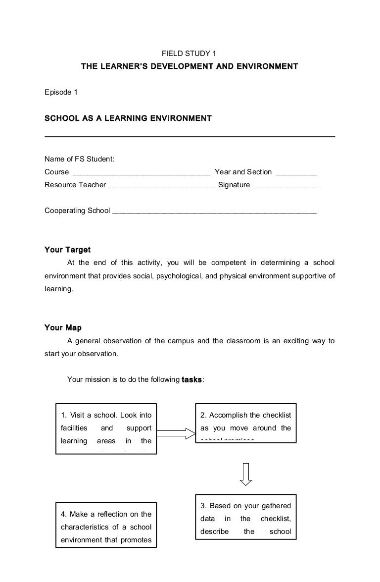 Field study 1 (episode 1)