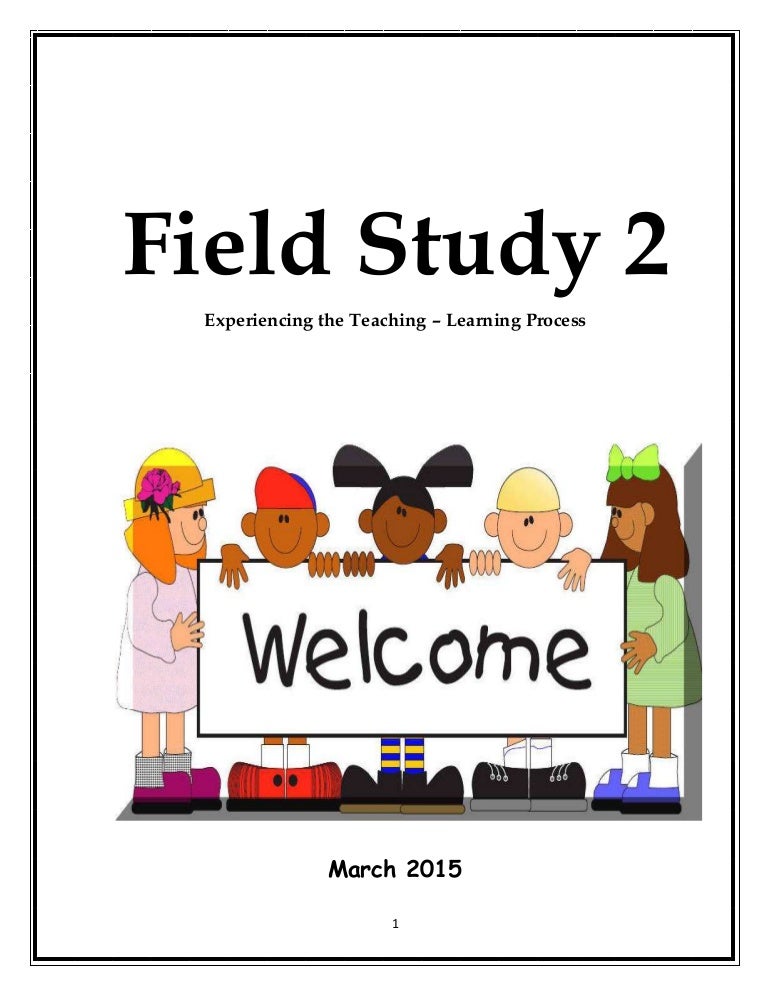 Field Study 2 A Joyful Teaching Learning Journey Study Poster
