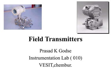 Field transmitters