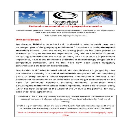 Geography teacher | PDF