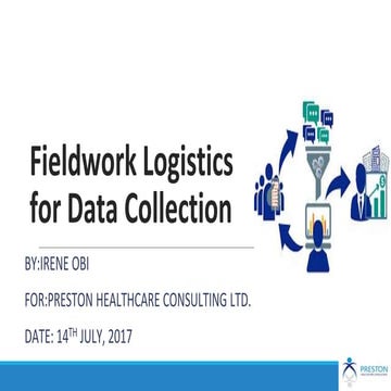 Fieldwork logistics for data collection