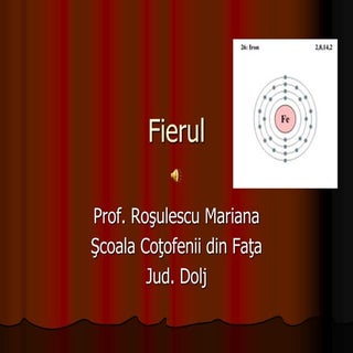 Fierul prezentare power_point