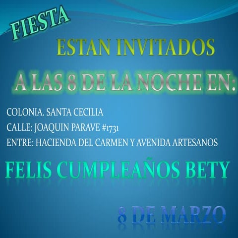 Fiesta bety