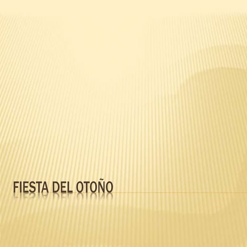 Fiesta Del Otoño