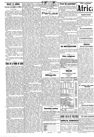 Amplia reseña de las Fiestas Patronales de La Puebla de Castro del año 1913. Diario de Huesca 22 de agosto de 1913