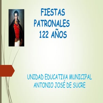 Fiestas patronales