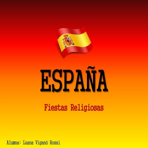Fiestas religiosas España