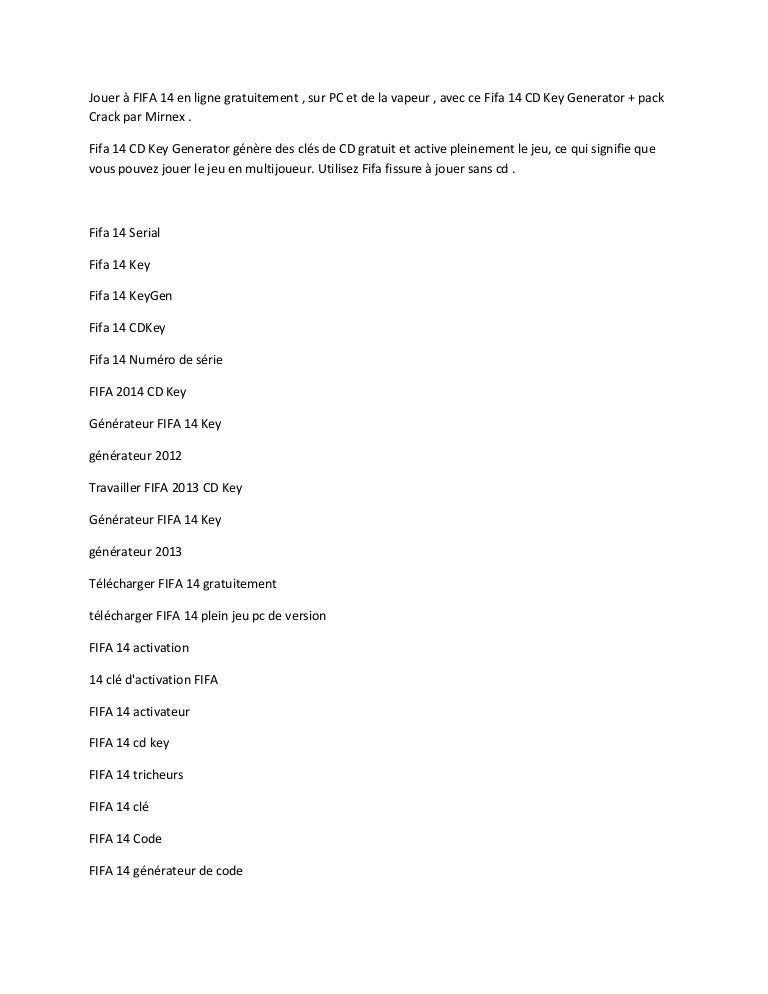 fifa 14 serial key number fifa 14 serial key number