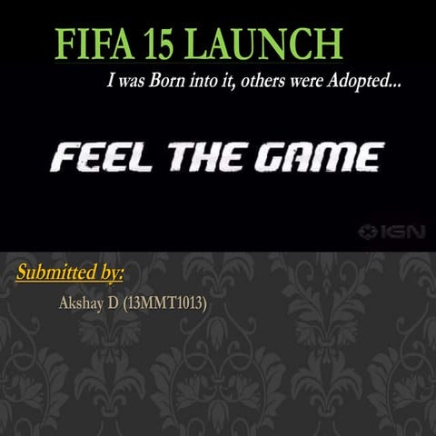 FIFA 15 Launch 