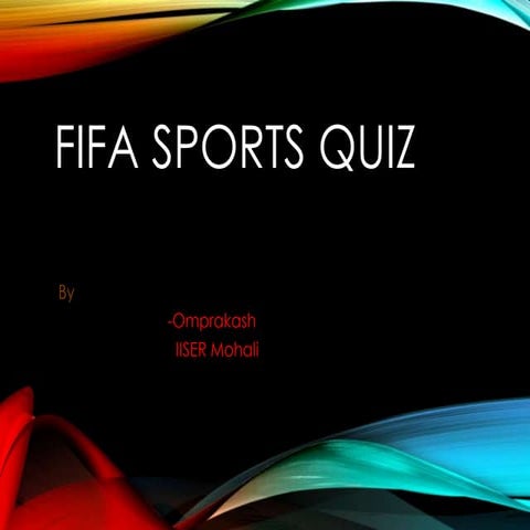Fifa quiz prelims