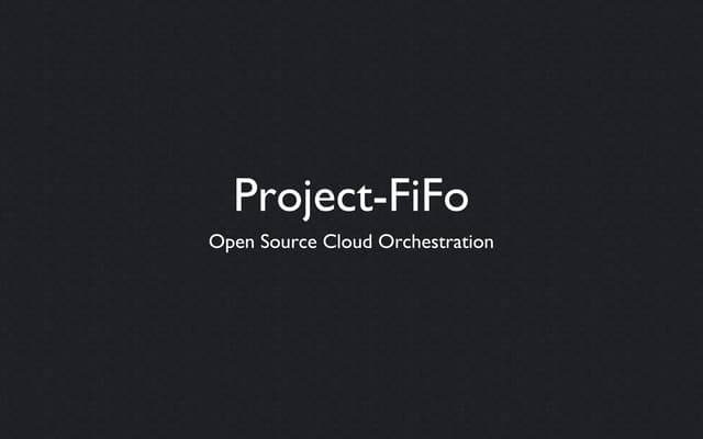 Project FiFo - Architecture