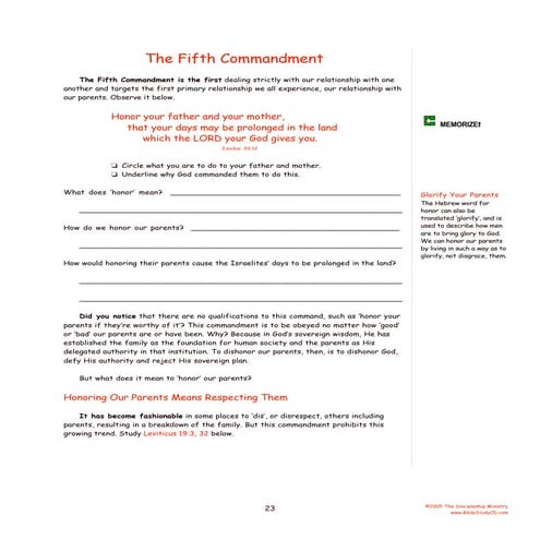 Lesson xiv the fourth commandment | PPT