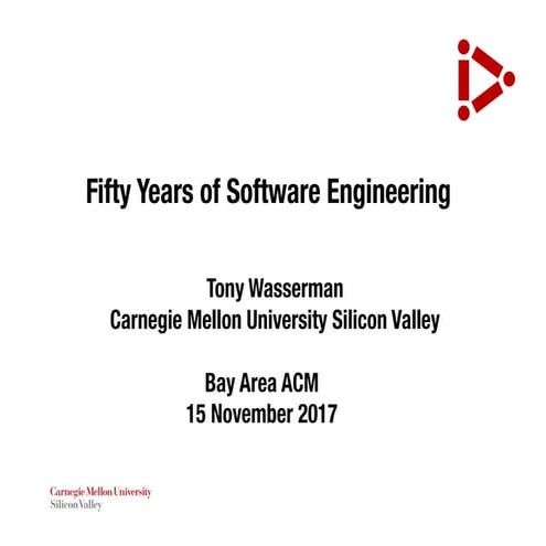 Fifty Years of Software Engineering | PDF | Programming Languages ...