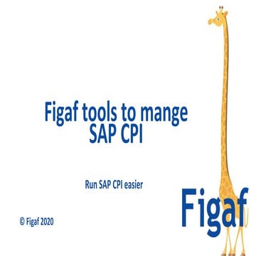 Simplify your SAP CPI development with Figaf