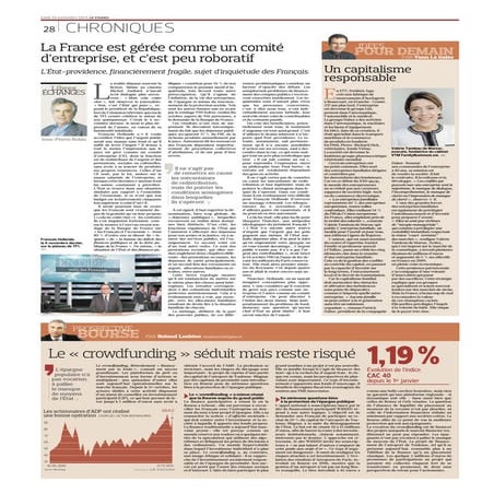 VTM citée par le Figaro "Un capitalisme responsable" 24 novembre 2014