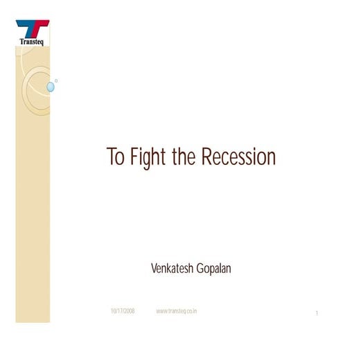 Fight The Recession | PDF
