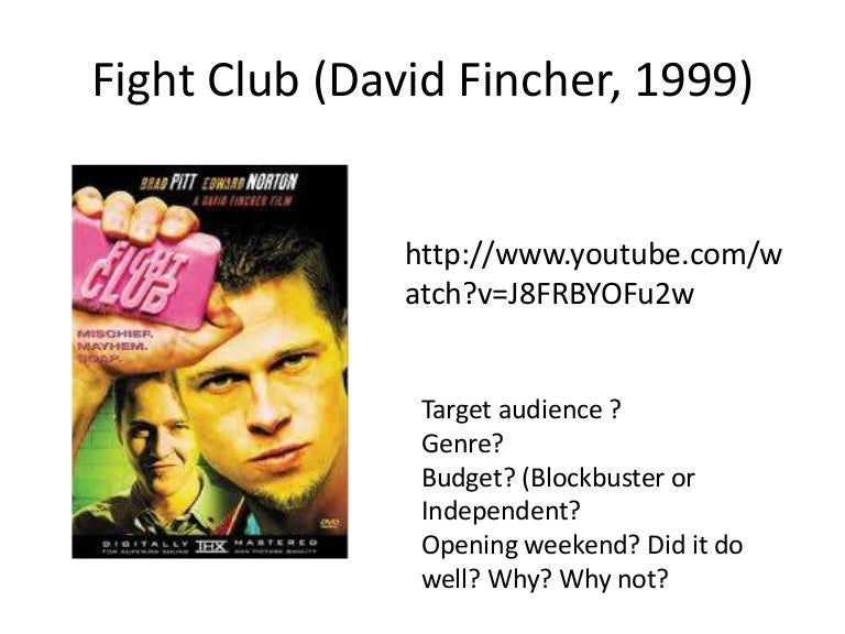 Fight club lesson 1