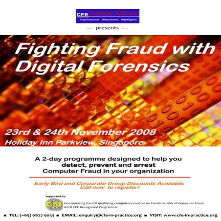Fighting Fraud With Digital Forensics