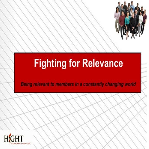 Fighting for relevance