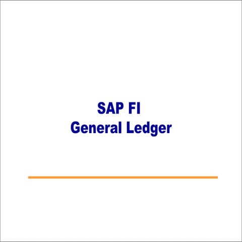 FIGL(FI General Ledger)sssssssssssss.ppt