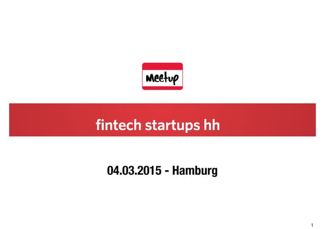 figo at FinTech Startups MeetUp in ...