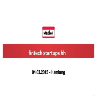 figo at FinTech Startups MeetUp in ...