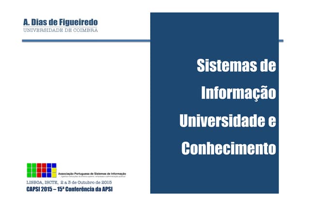 Sistemas de Informação Universidade...