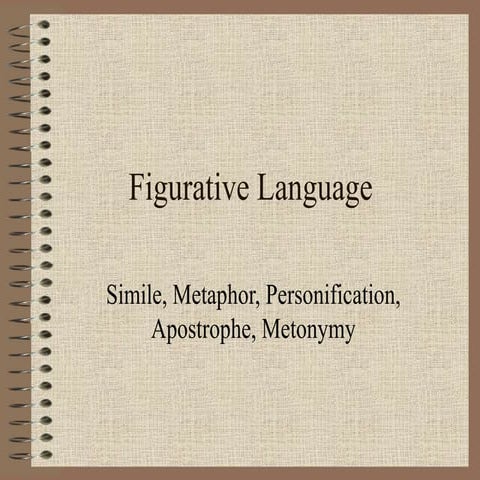 Figurative Language