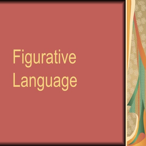 Figurative Language