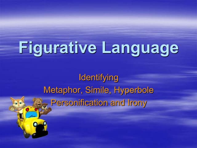 Figurative Language Practice