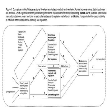 Parenting stress conceptual figure | PPTX
