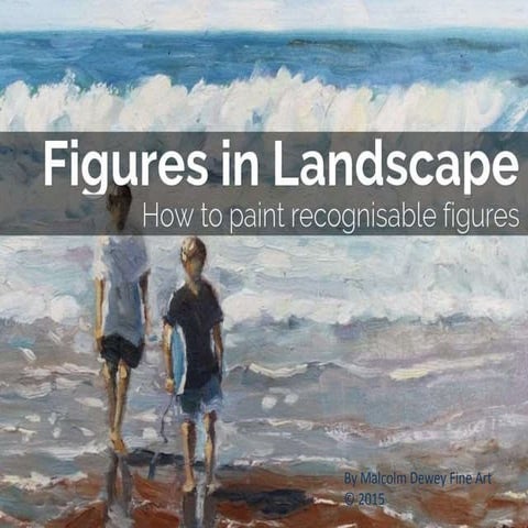 Figures in landscape