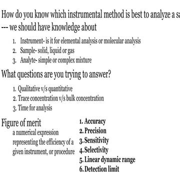 Figures of merit dr.mallik