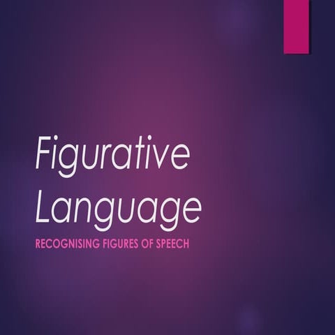 Figurative Language