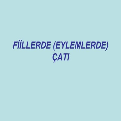 Fiilimsiler | PPTX