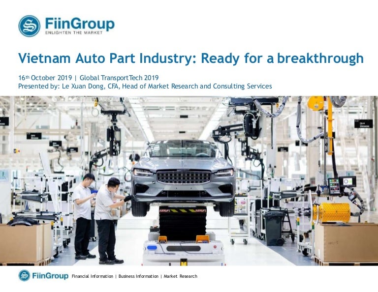 Vietnam Auto Part Industry Ready for a breakthrough