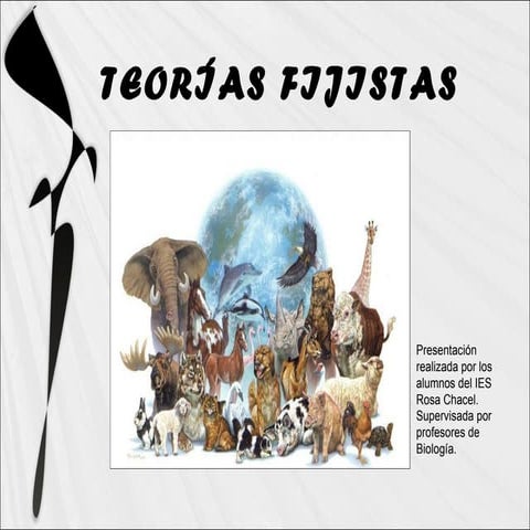Teorías Fijistas