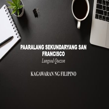 Konseptong Pangwika: Wikang Pambansa ng Pilipinas