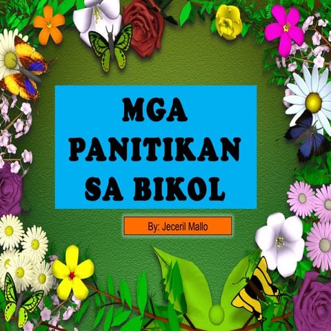 Mga Panitikan sa Bikol