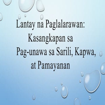 Lantay na Paglalarawan