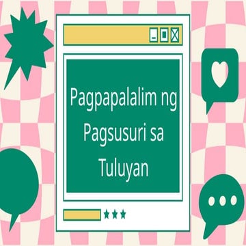 PAGSURI NG TULUYAN FILIPINO 7 -Q1W4.pptx