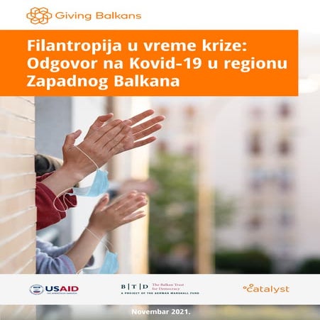 Filantropija u vreme krize: Odgovor na Kovid-19 u regionu Zapadnog Balkana